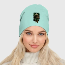 Женская шапка демисезонная Кролик Бонзо из Poppy Playtime - фото 2