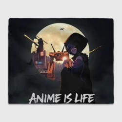 Плед 3D Аниме и жизнь