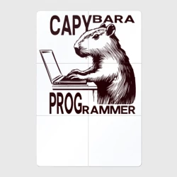 Магнитный плакат 2Х3 Капибара програмист