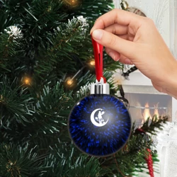 Ёлочный шар Angels of Death blue energy - фото 2