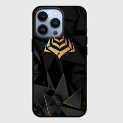 Чехол для iPhone 13 Pro Warframe golden poly
