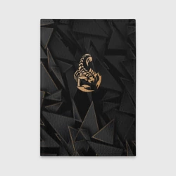 Обложка для автодокументов Scorpions golden poly