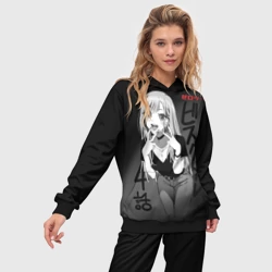 Женский костюм с толстовкой 3D Эта фарфоровая кукла - влюбилась - фото 2