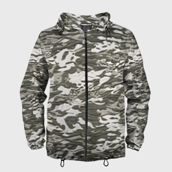 Мужская ветровка 3D Фактурный камуфляж