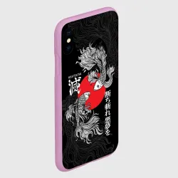 Чехол для iPhone XS Max матовый Бойцовые петушки истребители демонов - фото 2