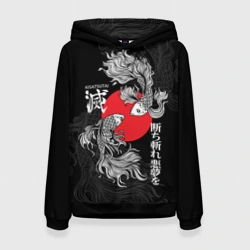 Женская толстовка 3D Бойцовые петушки истребители демонов