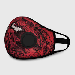 Маска из неопрена Красный веном текстура Карнажа