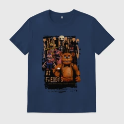 Мужская футболка хлопок Аниматроники из Five Nights at Freddys