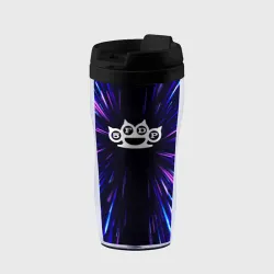 Термокружка-непроливайка Five Finger Death Punch neon energy