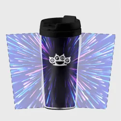 Термокружка-непроливайка Five Finger Death Punch neon energy - фото 2