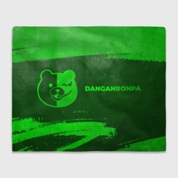 Плед 3D Danganronpa - green gradient по-горизонтали