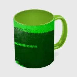 Кружка с полной запечаткой Danganronpa - green gradient по-горизонтали