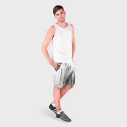 Мужские шорты 3D Hunter x Hunter - white gradient вертикально - фото 2