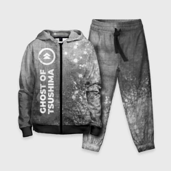 Детский костюм 3D Ghost of Tsushima - grey gradient по-вертикали