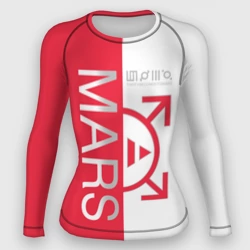 Женский рашгард 3D 30 Seconds to Mars  poster