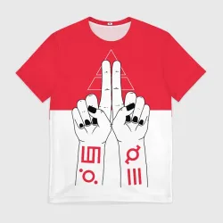 Мужская футболка 3D 30 Seconds to Mars  poster