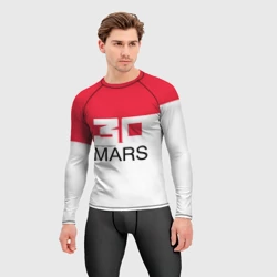 Мужской рашгард 3D 30 Seconds to Mars  poster - фото 2