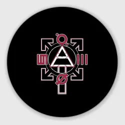 Круглый коврик для мышки 30 Seconds to Mars - poster