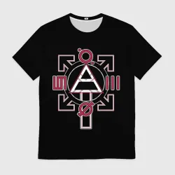 Мужская футболка 3D 30 Seconds to Mars - poster