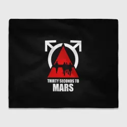 Плед 3D 30 Seconds to Mars - poster