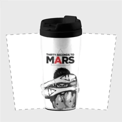 Термокружка-непроливайка 30 Seconds to Mars - poster - фото 2