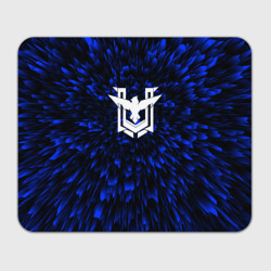 Прямоугольный коврик для мышки Free Fire blue energy