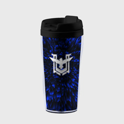 Термокружка-непроливайка Free Fire blue energy