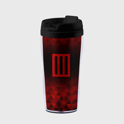 Термокружка-непроливайка Paramore red poly