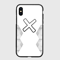 Чехол для iPhone XS Max матовый A Silent Voice white poly