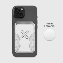 Картхолдер Magsafe магнитный A Silent Voice white poly - фото 2