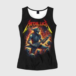 Женская майка 3D Metallica - James Alan Hatfield