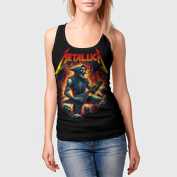 Женская майка 3D Metallica - James Alan Hatfield - фото 2