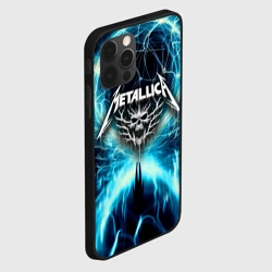 Чехол для iPhone 12 Pro Neon glow - Metallica - фото 2