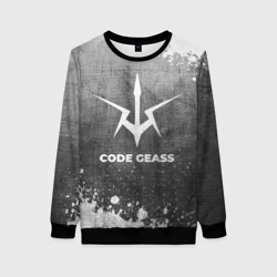 Женский свитшот 3D Code Geass - grey gradient