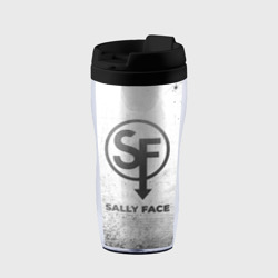 Термокружка-непроливайка Sally Face - white gradient