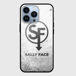 Чехол для iPhone 13 Pro Sally Face - white gradient