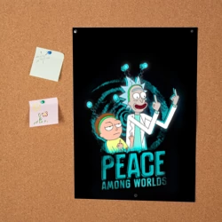 Постер Rick and Morty - peace among worlds - фото 2