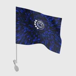 Флаг для автомобиля Blink 182 blue energy