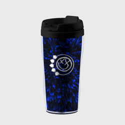 Термокружка-непроливайка Blink 182 blue energy