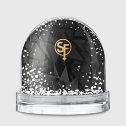 Игрушка Снежный шар Sally Face golden poly