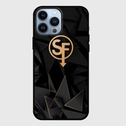 Чехол для iPhone 13 Pro Max Sally Face golden poly