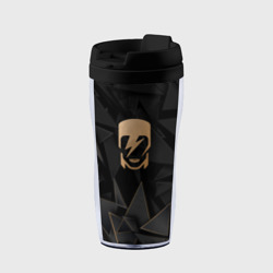 Термокружка-непроливайка David Bowie golden poly