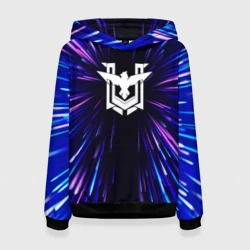 Женская толстовка 3D Free Fire neon energy