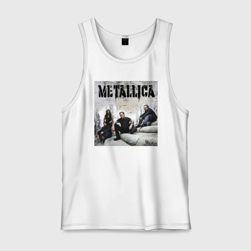 Мужская майка хлопок Metallica - cool guys