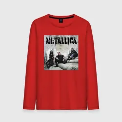 Мужской лонгслив хлопок Metallica - cool guys