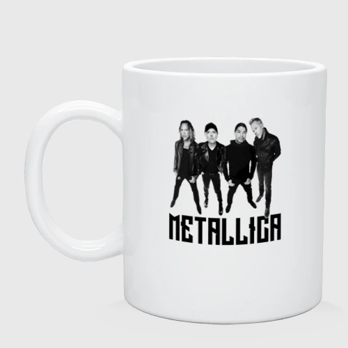 Кружка керамическая Metallica - cool guys