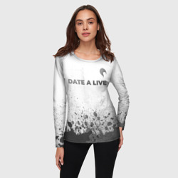 Женский лонгслив 3D Date A Live - white gradient посередине - фото 2