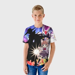 Детская футболка 3D Фанату аниме - фото 2