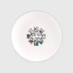 Тарелка RHCP - logo with songs
