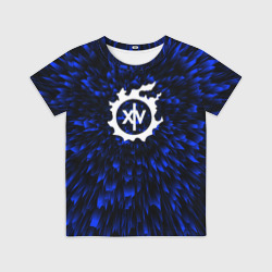 Детская футболка 3D Final Fantasy blue energy